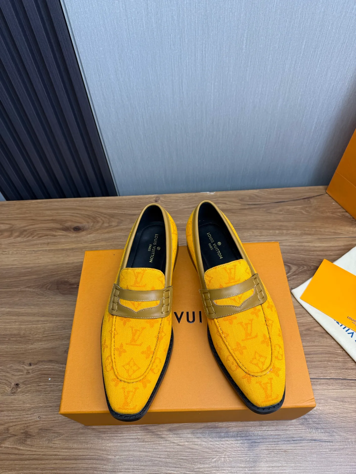 Factory 720💰 LV. Men's business casual leather shoes, all made of imported original brand leather, just to create a more comfortable wearing experience, original non-slip and wear-resistant outsole ✔️16-45 (38.45 non-refundable)